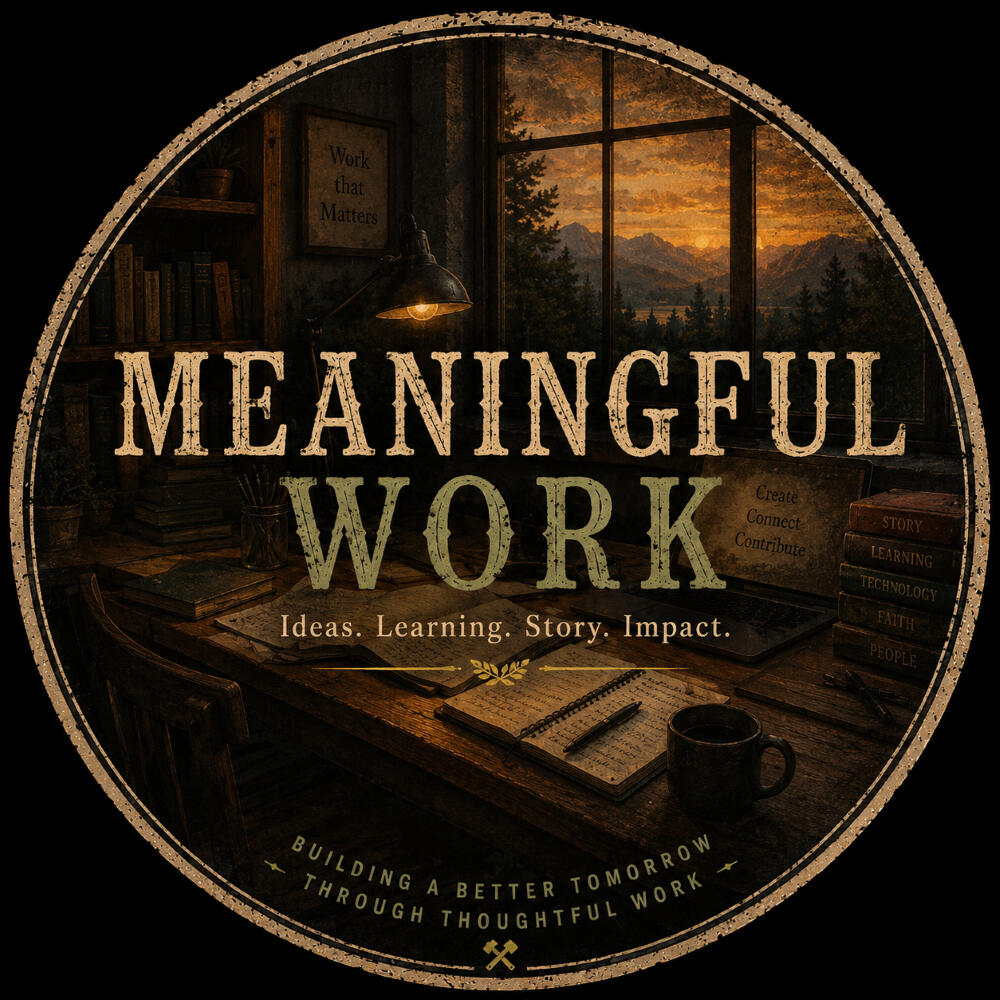 Logo for the Meaningful Work project